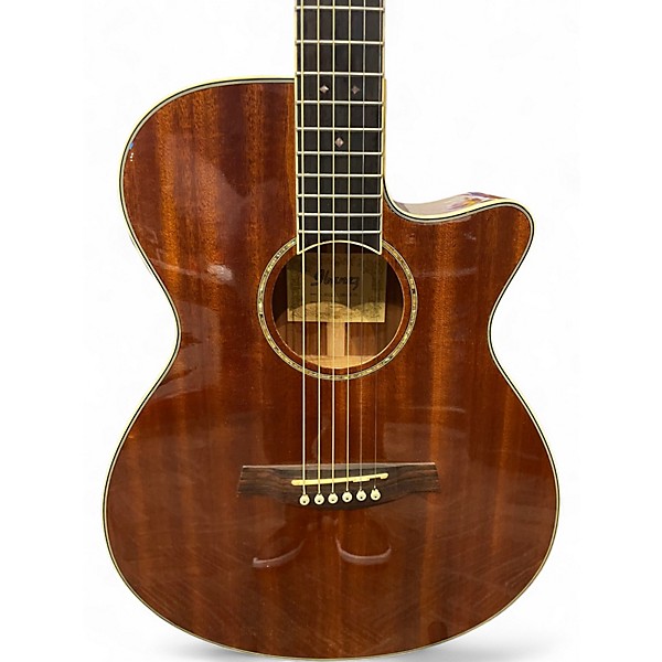 Used Ibanez AEG12IINT Natural Acoustic Electric Guitar
