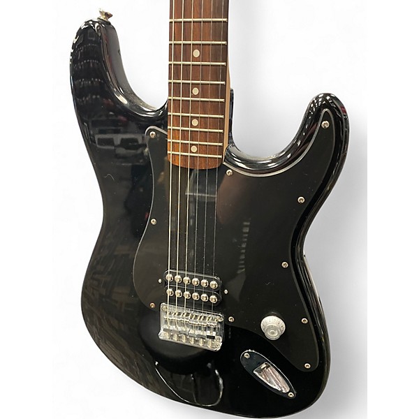Used Squier Bullet Stratocaster Black Solid Body Electric Guitar