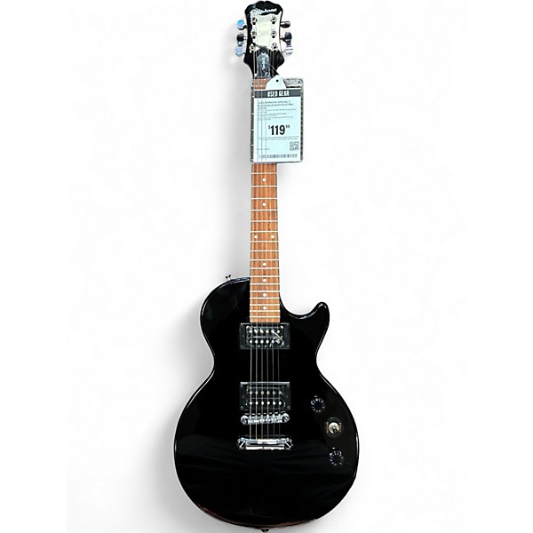 Used Epiphone Special II Black Solid Body Electric Guitar