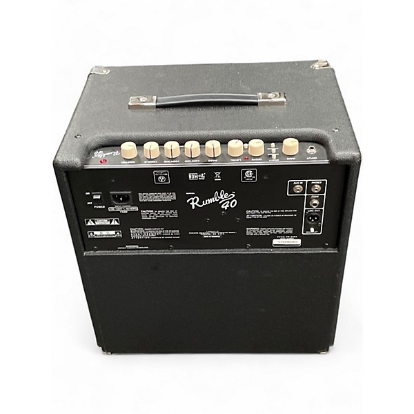 Used Fender Rumble V3 40W 1x10 Bass Combo Amp