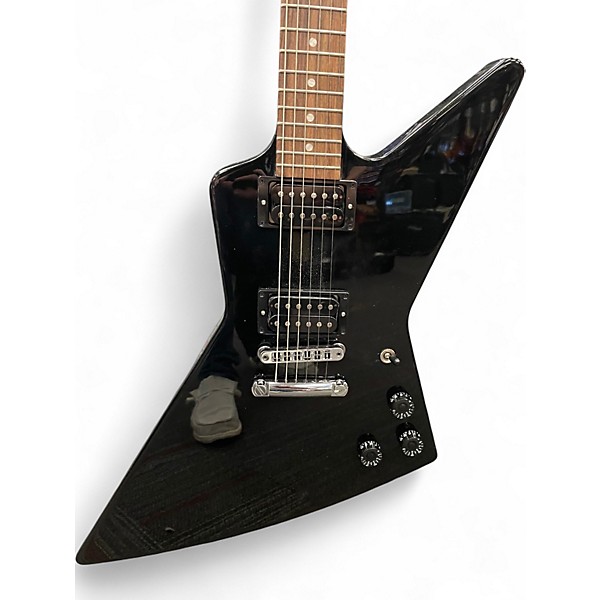 Used Gibson 80's Explorer Black Solid Body Electric Guitar