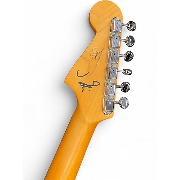 Used Squier J Mascis Jazzmaster DESERT SAND Solid Body Electric Guitar