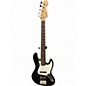 Used Squier Affinity Jazz Bass V 5 String Black Electric Bass Guitar thumbnail