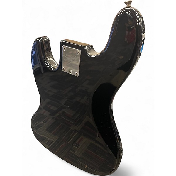 Used Squier Affinity Jazz Bass V 5 String Black Electric Bass Guitar