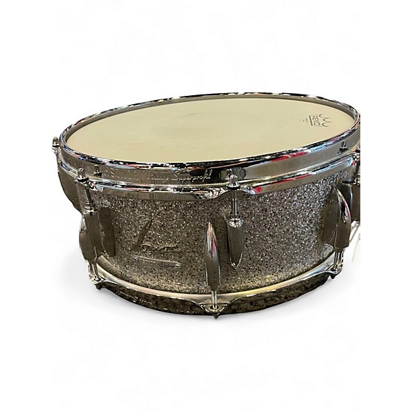 Used SONOR 14X6 VINGATE SERIES SNARE SILVER SPARKLE Drum