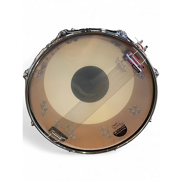Used SONOR 14X6 VINGATE SERIES SNARE SILVER SPARKLE Drum