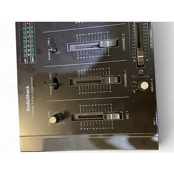 Used Radio Shack 4 channel Mixer Unpowered Mixer