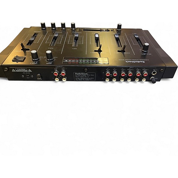 Used Radio Shack 4 channel Mixer Unpowered Mixer