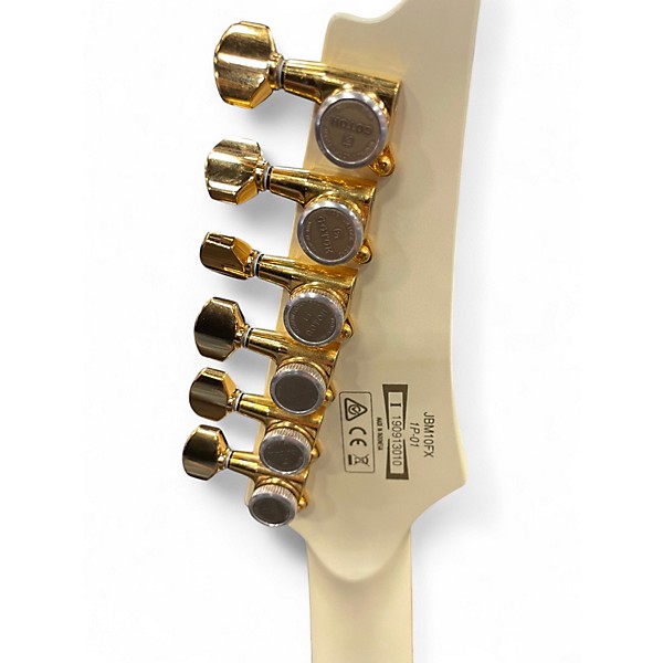 Used Ibanez jake bowen sig Olympic White Solid Body Electric Guitar