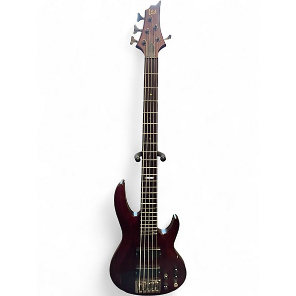 Used ESP LTD B335 5 String Ash Electric Bass Guitar