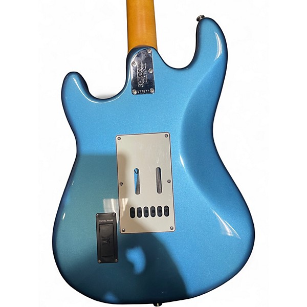 Used Ernie Ball Music Man Cutlass Turquoise Solid Body Electric Guitar