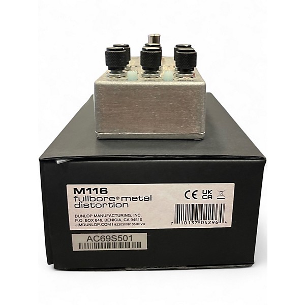 Used MXR M116 Fullbore Metal Distortion Effect Pedal