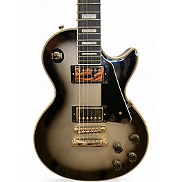 Used Epiphone Les Paul Custom Silverburst Solid Body Electric Guitar