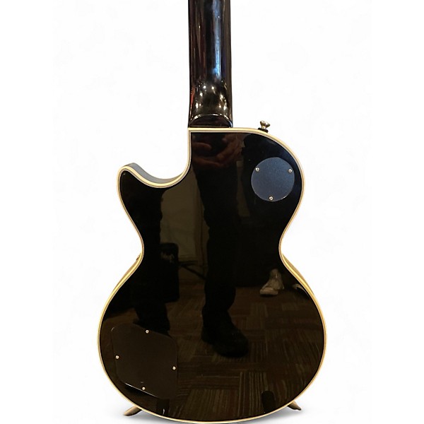Used Epiphone Les Paul Custom Silverburst Solid Body Electric Guitar