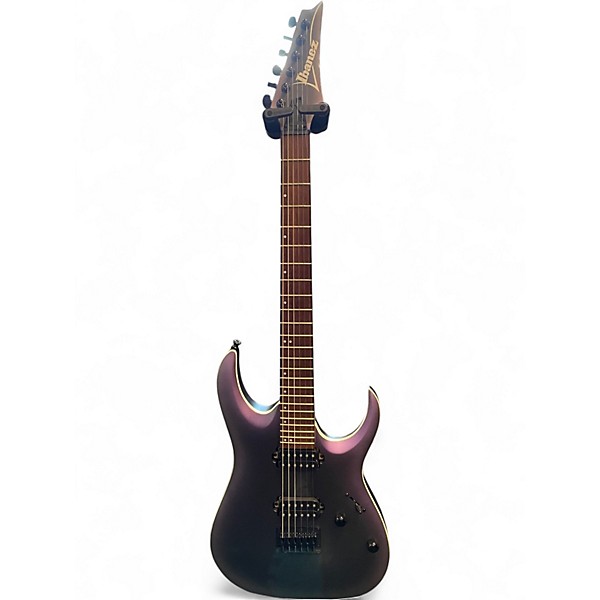 Used Ibanez RGA42EX Trans Purple Solid Body Electric Guitar