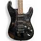 Used Squier Bullet Stratocaster HSS Black Solid Body Electric Guitar
