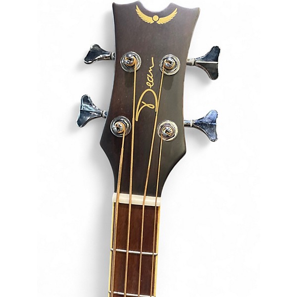 Used Dean EABC Natural Acoustic Bass Guitar
