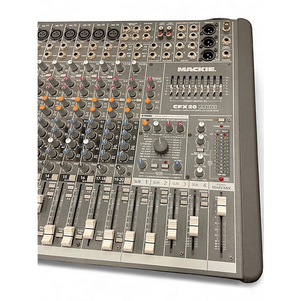 Used Mackie CFX20 MKII Powered Mixer