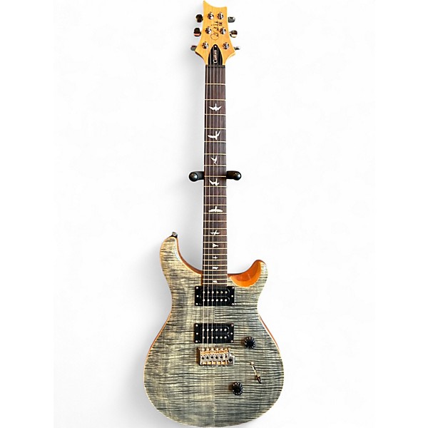 Used PRS SE Custom 24 TRAMPAS GREEN Solid Body Electric Guitar