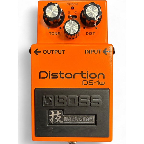 Used BOSS DS-1W Effect Pedal