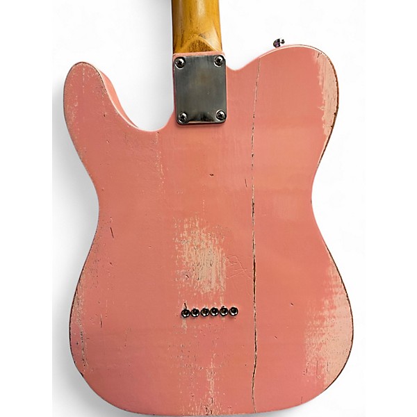 Used Pardo Telecaster Shell Pink Solid Body Electric Guitar