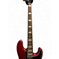Used Partscaster PERCISION BASS Candy Apple Red Electric Bass Guitar thumbnail