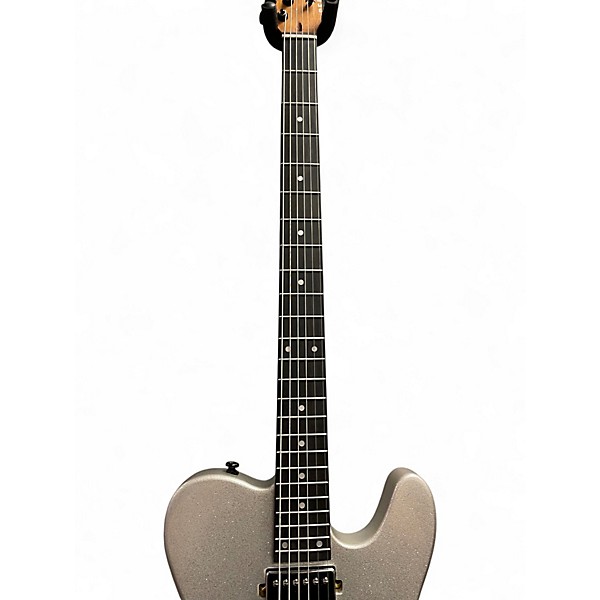 Used Cerberus HERMES BARRITONE Silver Sparkle Baritone Guitars