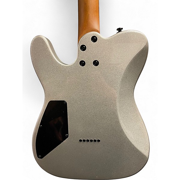 Used Cerberus HERMES BARRITONE Silver Sparkle Baritone Guitars