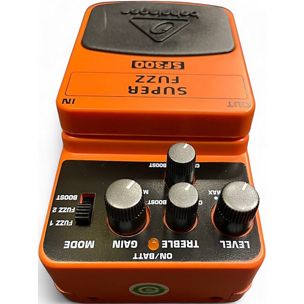 Used Behringer SF300 Super Fuzz Effect Pedal