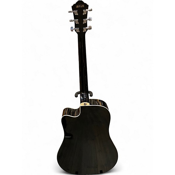 Used Ibanez V70CE Black Acoustic Electric Guitar