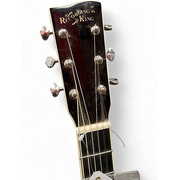 Used Recording King RP-342 Natural Acoustic Guitar