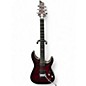 Used 2024 Schecter Guitar Research C-1 FRS PLATINUM Crimson Red Burst Solid Body Electric Guitar thumbnail