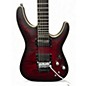 Used 2024 Schecter Guitar Research C-1 FRS PLATINUM Crimson Red Burst Solid Body Electric Guitar