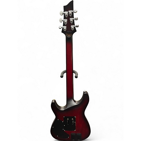 Used 2024 Schecter Guitar Research C-1 FRS PLATINUM Crimson Red Burst Solid Body Electric Guitar
