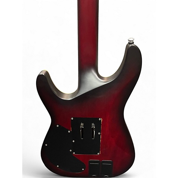 Used 2024 Schecter Guitar Research C-1 FRS PLATINUM Crimson Red Burst Solid Body Electric Guitar