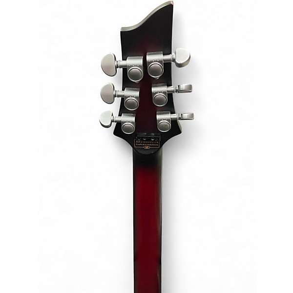 Used 2024 Schecter Guitar Research C-1 FRS PLATINUM Crimson Red Burst Solid Body Electric Guitar
