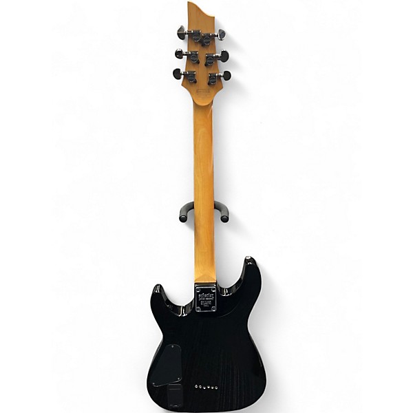 Used 2023 Schecter Guitar Research Demon 6 Crimson Red Burst Solid Body Electric Guitar