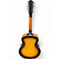 Used Guild F2512E Sunburst 12 String Acoustic Electric Guitar