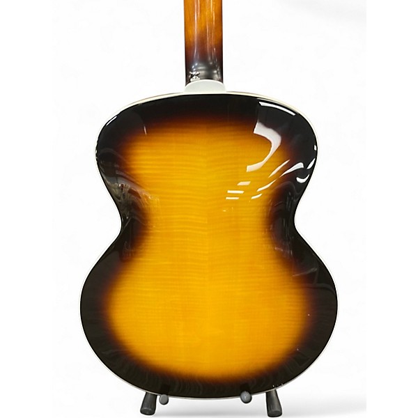 Used Guild F2512E Sunburst 12 String Acoustic Electric Guitar