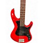 Used Ibanez SILVER CADET Candy Apple Red Electric Bass Guitar