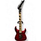 Used Jackson JS34Q DKA-M Dinky Archtop Transparent Red Solid Body Electric Guitar thumbnail