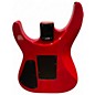 Used Jackson JS34Q DKA-M Dinky Archtop Transparent Red Solid Body Electric Guitar