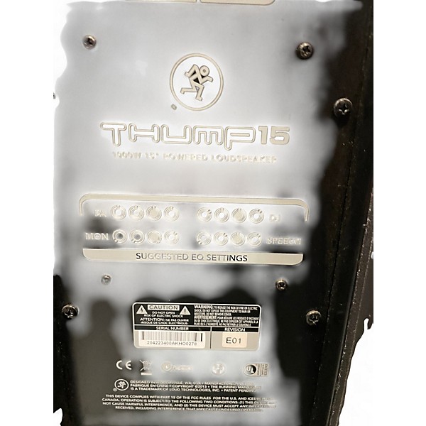 Used Mackie THUMP 15 Powered Speaker