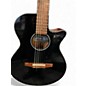 Used Ibanez AEG50N Black Classical Acoustic Electric Guitar