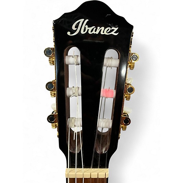 Used Ibanez AEG50N Black Classical Acoustic Electric Guitar