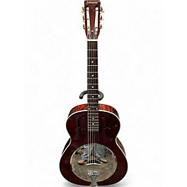 Used Johnson JR-550 Wine Red Resonator Guitar