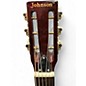 Used Johnson JR-550 Wine Red Resonator Guitar