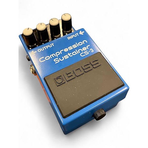 Used BOSS CS3 Compressor Sustainer Effect Pedal
