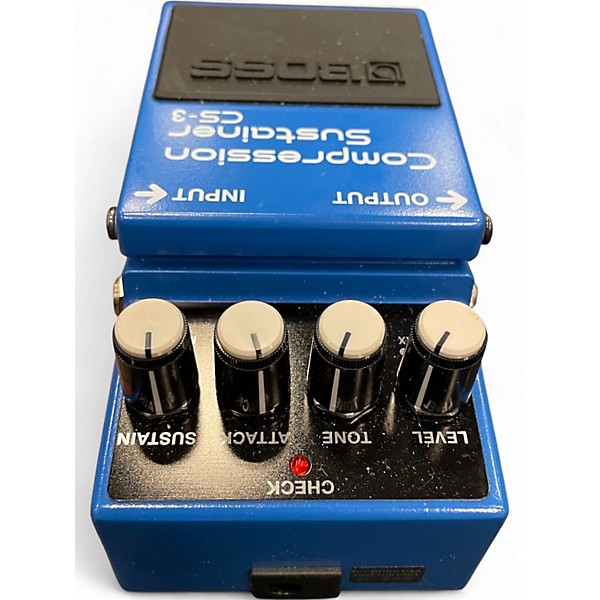 Used BOSS CS3 Compressor Sustainer Effect Pedal