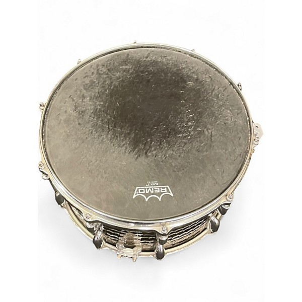 Used Gretsch Drums 14X8 Hammered Black Black Drum
